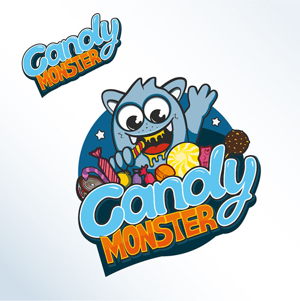 Diseño de Logo Candy Monster