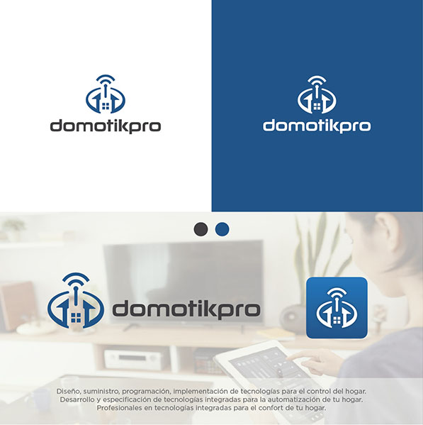 Diseño de Logo DomotikPro