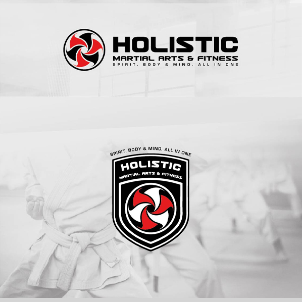 Diseño de Logo Intitucional Holistic Martial Arts & Fitness